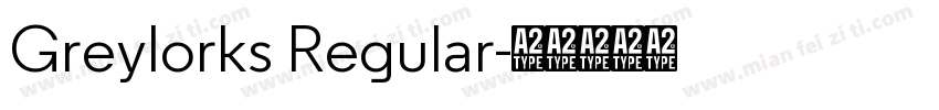 Greylorks Regular字体转换